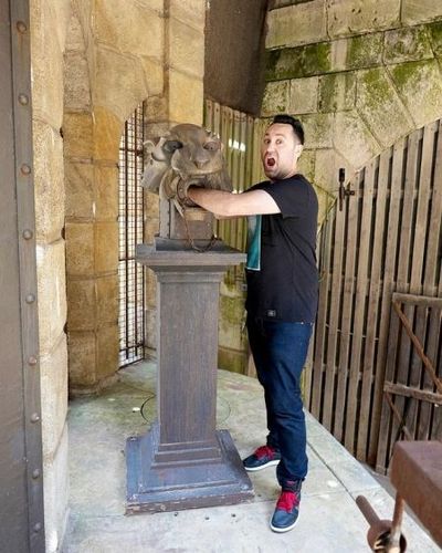 Greg Inside sur le tournage du Quiz de Cyril Gossbo