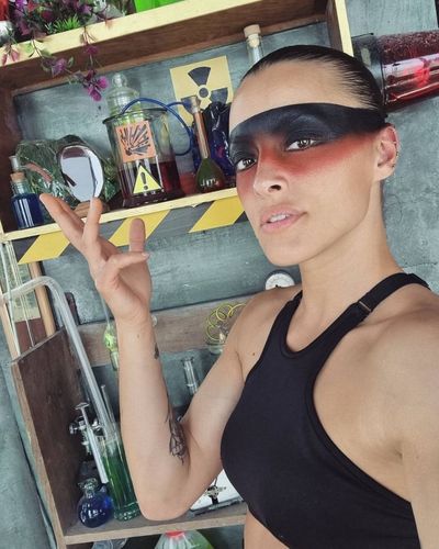 Lady Boo dans la vigie qui accueille le BEEF