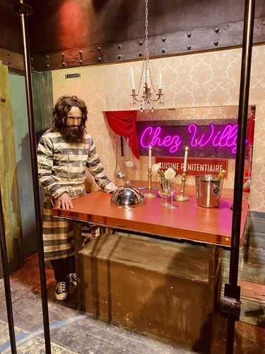 Le Chef Willy dans sa Cuisine Pénitentiaire