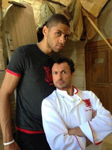 Moi aussi avant je faisais 2m06 mais ça c\'était avant...#nicolasbatum #fortboyard