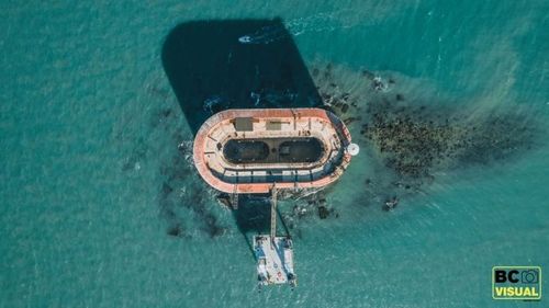 Le fort vu par drone