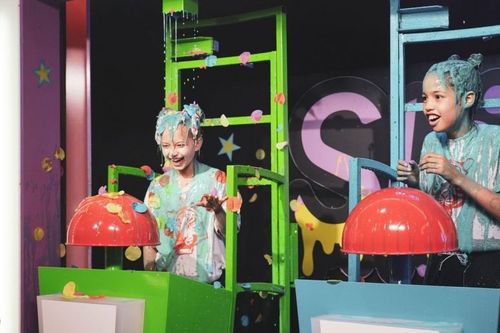 Le tournage de Slaïme Kids