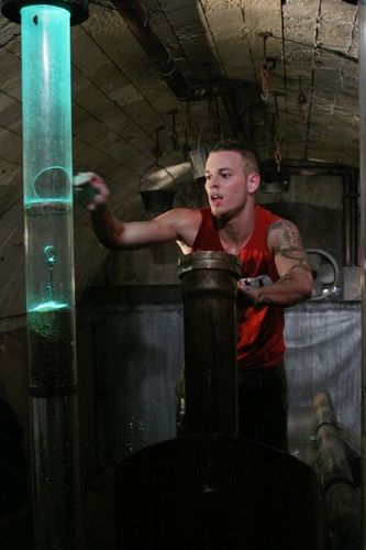Matt Pokora dans l'épreuve du Tapis Roulant