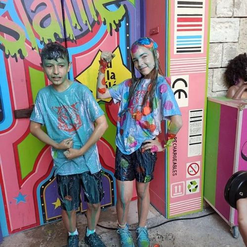 Le tournage de Slaïme Kids