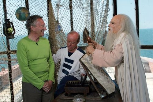 Nelson Monfort face au Père Fouras