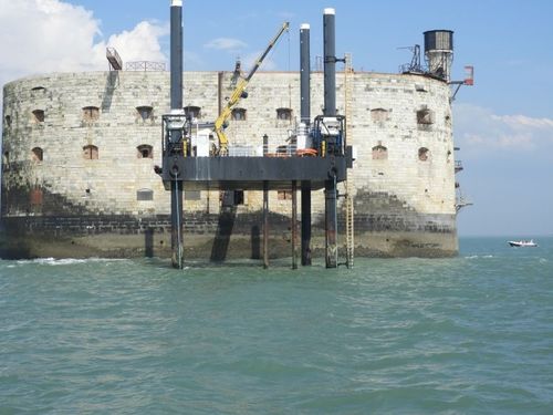 Le fort le 21 avril 2022