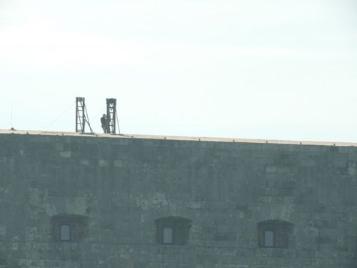 Le fort le 21 avril 2022