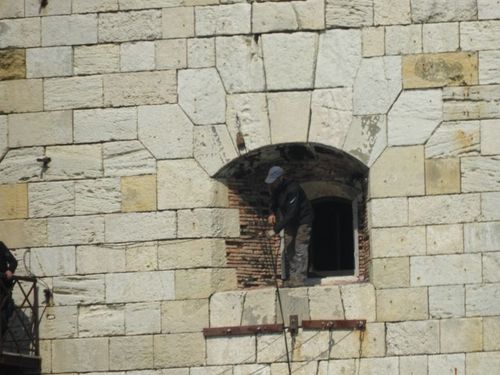 Le fort le 21 avril 2022