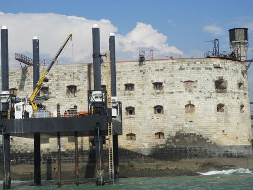 Le fort le 21 avril 2022
