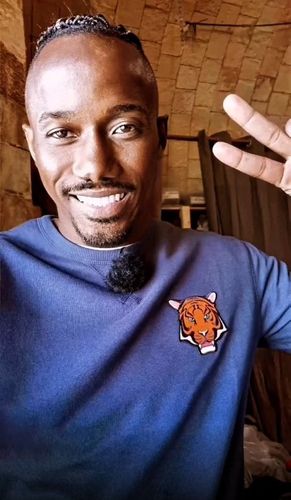 Moussa dans les loges candidats du fort