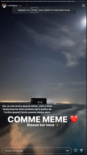 Fin de tournage, retour à terre dans la nuit
