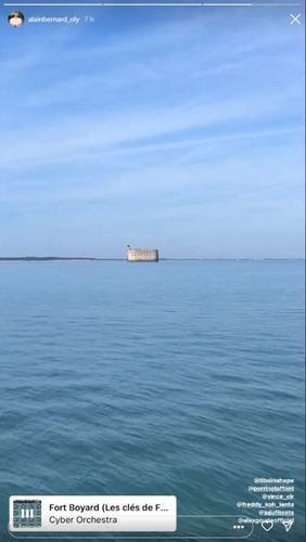 Direction le fort