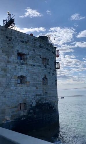 Arrivée sur le fort