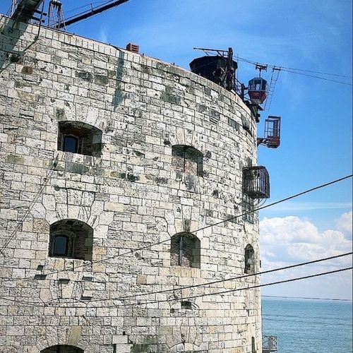 Beau temps sur le fort