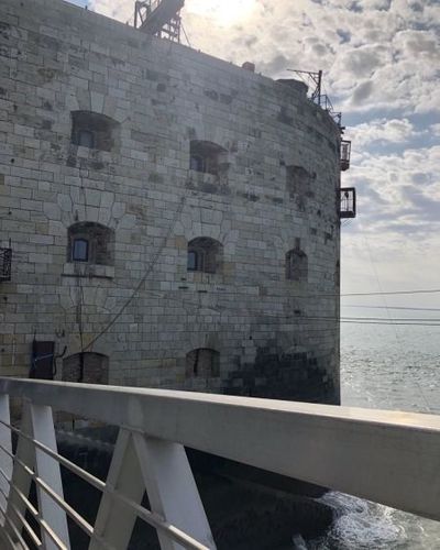 Arrivée sur le fort