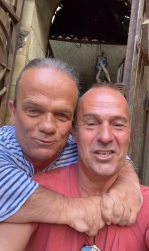Roger Erhart en visite sur le fort