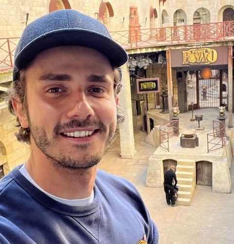 Guillaume Pley sur le fort