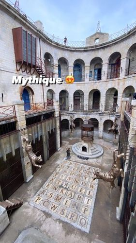 Emilie Broussouloux sur le fort