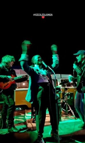 Concert de fin de tournage