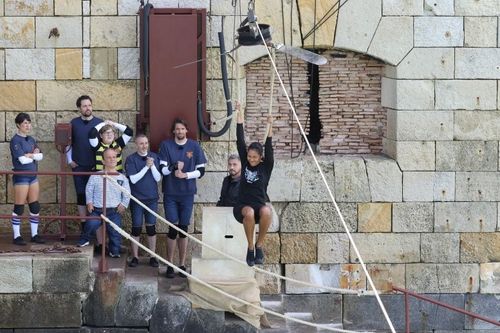 Clémence Botino dans l'épreuve des Hélices