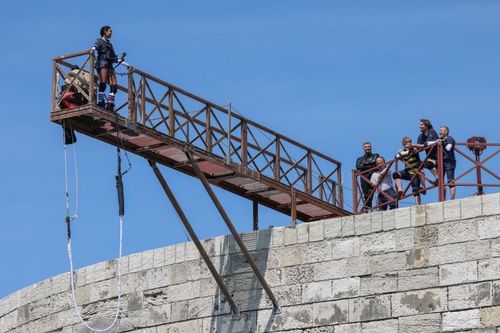 Clémence Botino dans l'aventure du Saut de l'Ange