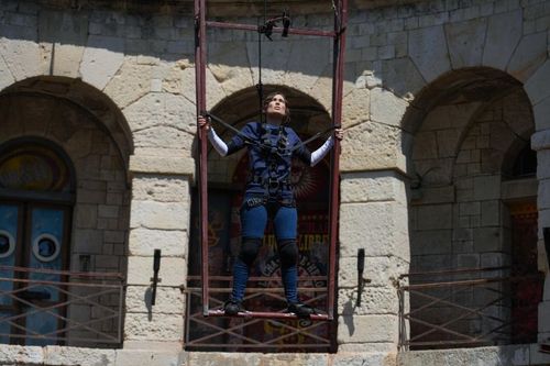 Elsa Esnoult dans l'épreuve de la Cloche