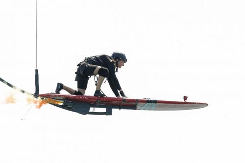 Perrine Laffont sur le Surf