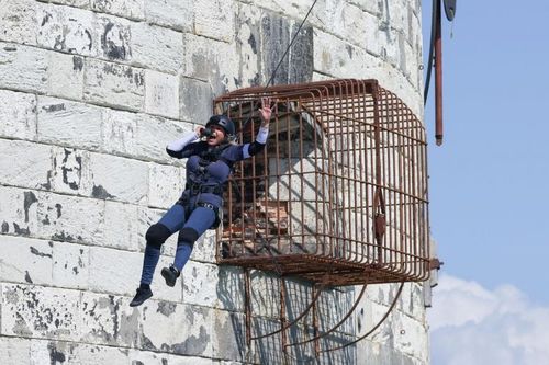 Caroline Margeridon dans l'aventure de la Cabine Vertigineuse