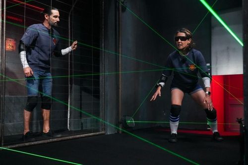 Alexia Laroche Joubert et Hugo Manos dans la Haute Tension