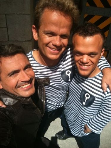 #FortBoyard avec mes amis passe-partout et passe-muraille et leur nouvelle tenue!