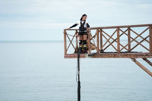 Karima Charni dans le Saut de l'Ange