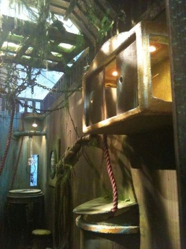 Début tournage Emission 5 animateurs France tv. Nouvelle cellule, le pied marin! #FortBoyard