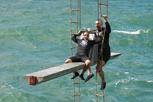 Sarah Ourahmoune et Jérôme Fernandez dans la Balance
