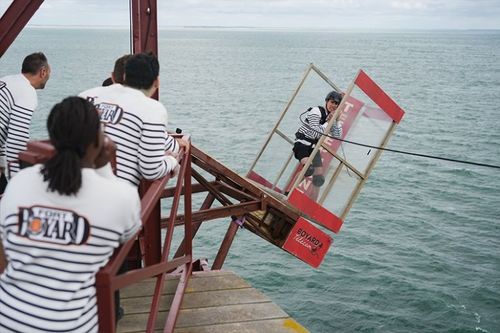 Jean-Baptiste Marteau dans la Cabine Vertigineuse