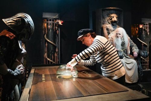 Cendrine Dominguez dans le duel de l'Aquarium