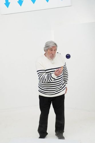 Jean-Pierre Castaldi dans le Salle du Jugement (défi du Stop Chute)
