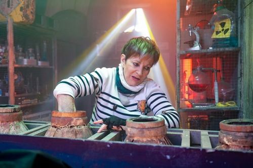 Isabelle Morini-Bosc dans le Laboratoire