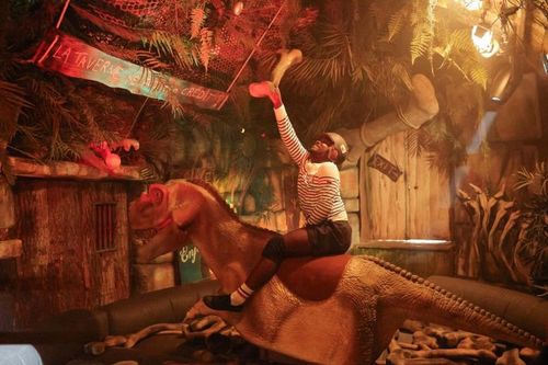 Jungeli dans le Rodeo-Dino