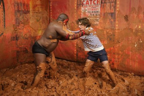 Pierre-Yves Bon face à Big Boo dans la Double Lutte