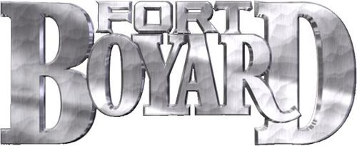 Logo Fort Boyard de 2003 à 2008 version argent
