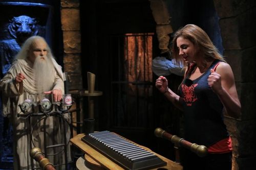 Ariane Brodier devant son duel