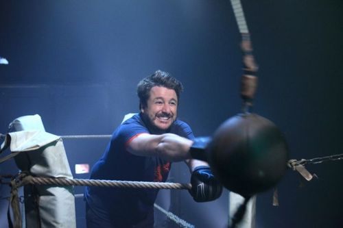 Bruno Guillon dans l\'épreuve du Ring