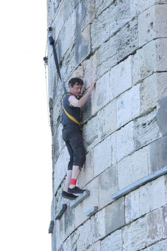 Antoine de Maximy dans l\'épreuve du Précipice extérieur