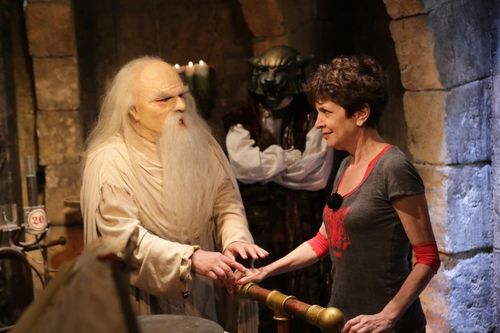 Le Père Fouras et Catherine Laborde au Conseil