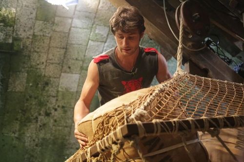 Brian Joubert dans l\'épreuve des Balles de coton