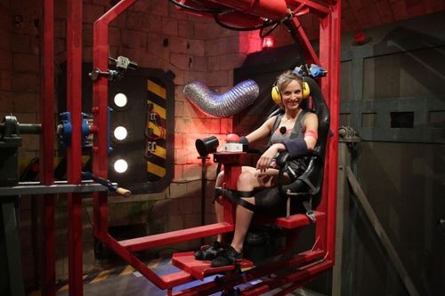 Elodie Varlet installée dans l\'épreuve Gagarine