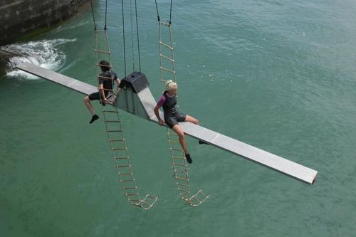 Florian Gazan et Elodie Gossuin sur la Balance