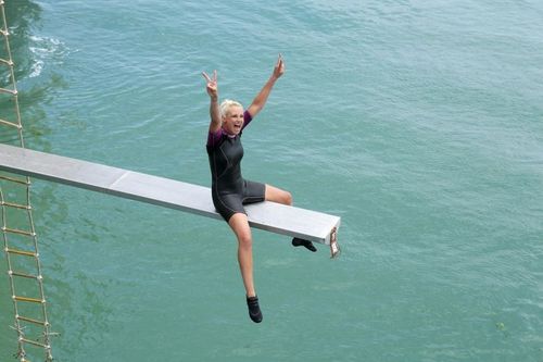 Elodie Gossuin sur la Balance