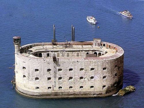 Vue aérienne du fort
