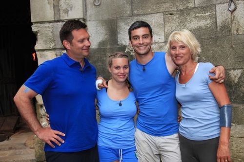 L\'équipe 2 composée de Mathieu, Olivia, Fabien et Françoise